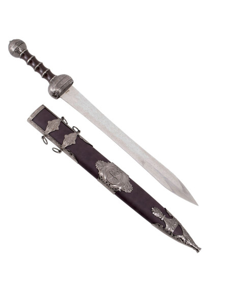 Spatha cavalry roman with sheath brown