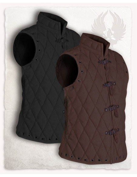 Brown Sleeveless Arthur Quilted Gilet Brown Sleeveless Arthur Quilted Gilet