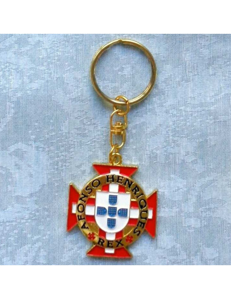 Keychain with the cross of the... Keychain with the cross of the...