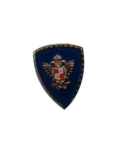 Heraldic shield magnet Carlos V, 5 cm.