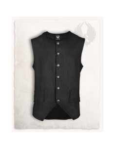 Black Fletcher pirate vest