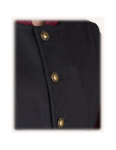 Black Fletcher pirate vest 2