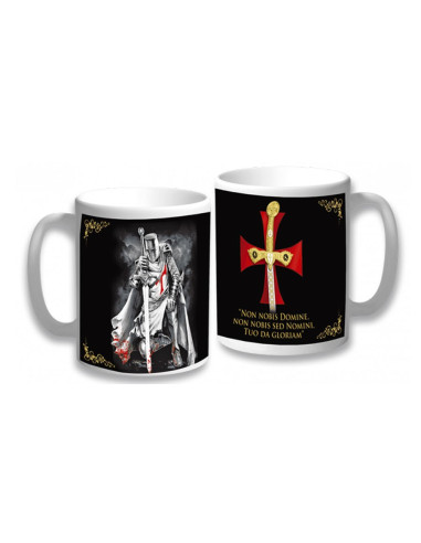Cup Ceramic Knights Templar
