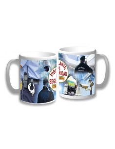 Cup Ceramic Watchful Security of Spain
