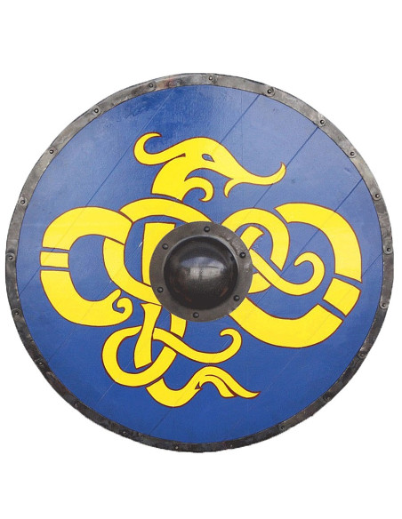 Blue Tribal Viking Shield of Windlass...