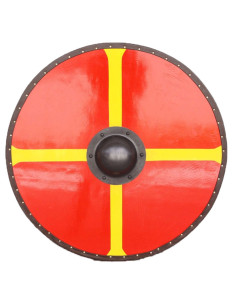 Viking Shield Cross of Windlass wood and steel