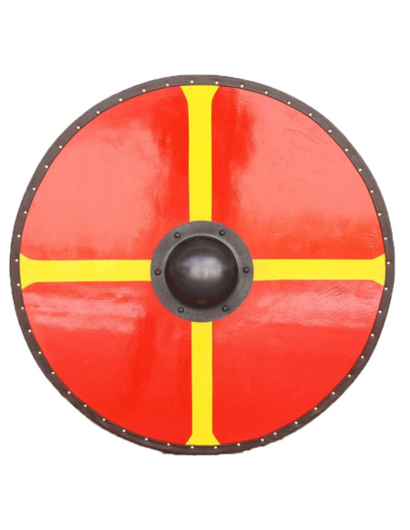 Viking Shield Cross of Windlass wood...