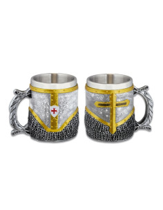 Chainmail Templar Mug
