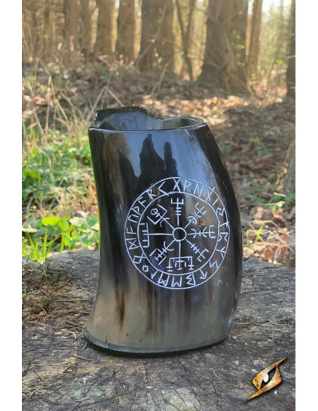 Viking antler jar Vegvisir model,...