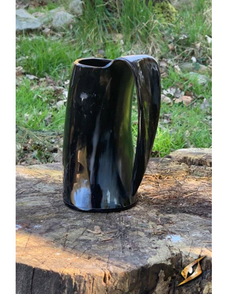 Viking horn jar Vegvisir model, dark...