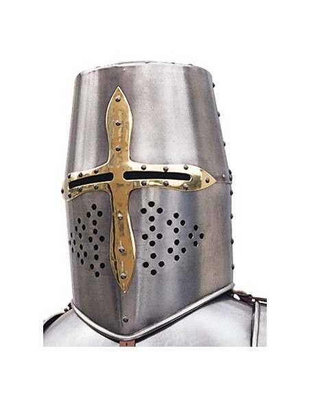 Natural armor with shield and spear