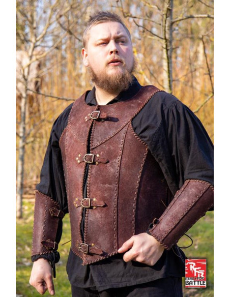 Medieval Leather Warrior Veteran...