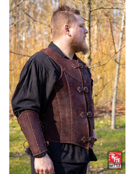 Medieval Leather Warrior Veteran...