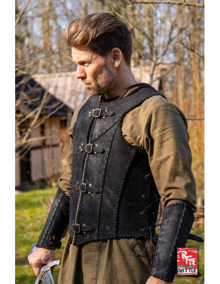 Medieval Leather Warrior Veteran...