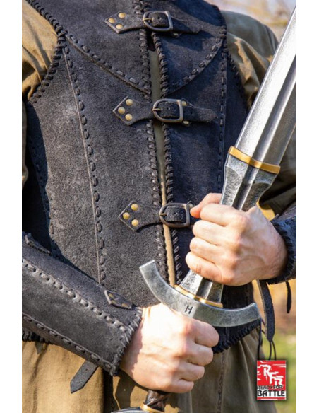 Medieval Leather Warrior Veteran...