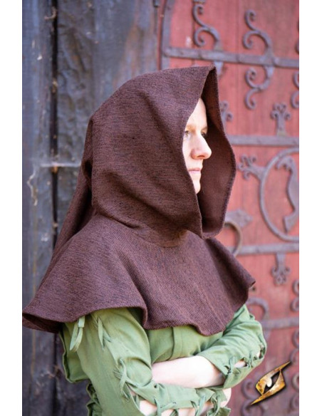 Medieval hood of the Adventurer, cotton