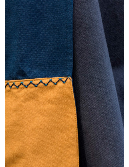 Blue Viking Hilja apron dress with...