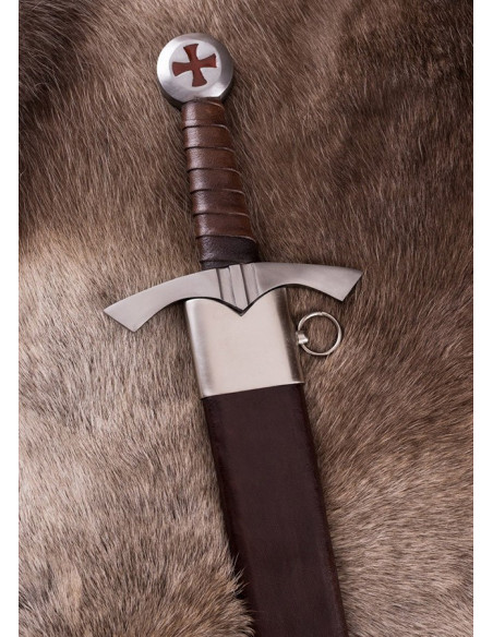 Scottish Templar sword with scabbard