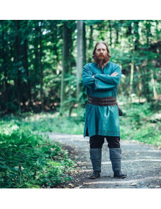 Viking tunic Borr model, green 2