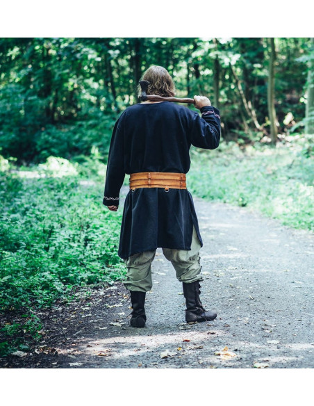 Viking tunic with Freki embroidery,...
