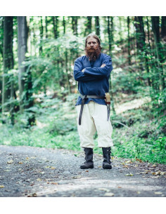 Viking tunic Ivar, blue 2