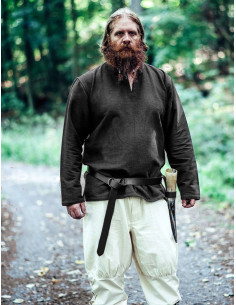 Viking tunic Ivar, black