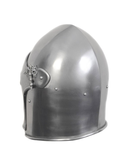 Medieval warrior bacinet, with visor Medieval warrior bacinet, with visor