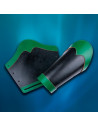 Medieval Hunter's Bracers, black-green