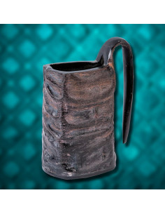 Viking mug in genuine horn