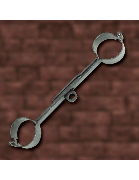 Medieval iron shackles
