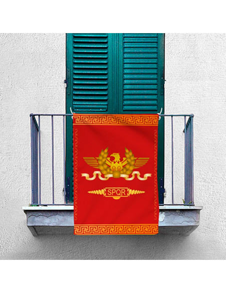 Banner Roman Legion SPQR, red...