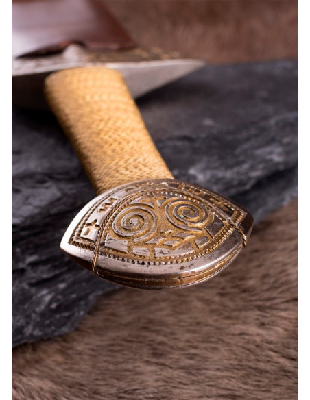 Viking Langeid sword with scabbard,...