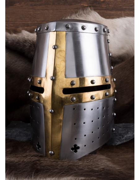 Medieval Great Helm, 14th century,...