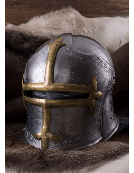 Archer's Sallet helmet with visor, XV...