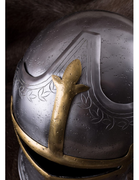 Archer's Sallet helmet with visor, XV...