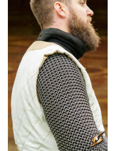 Dastán quilted prawn in white-beige 2