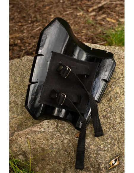 Latex Orc buckler for forearm