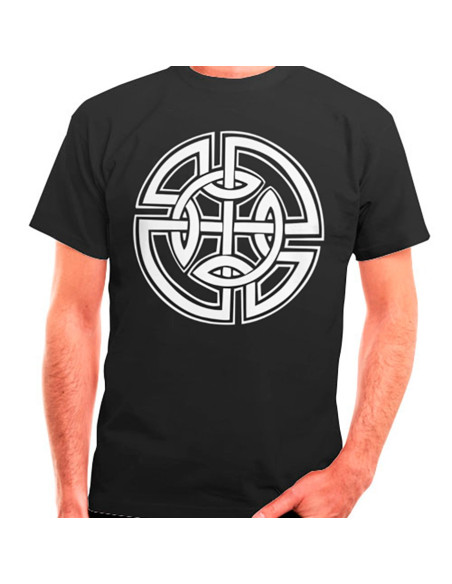 Black T-shirt with Celtic Knots,...