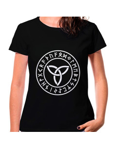 Black Women's Trisqueta Celtic T-shirt, short sleeve