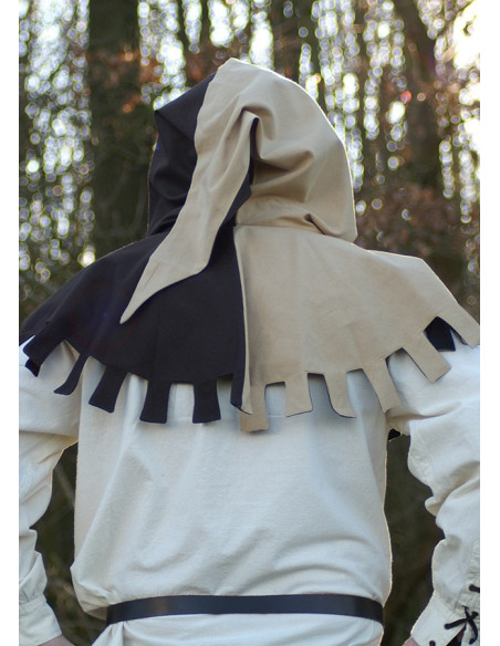 Gugel medieval XIII century bicolor,... Gugel medieval XIII century bicolor,...