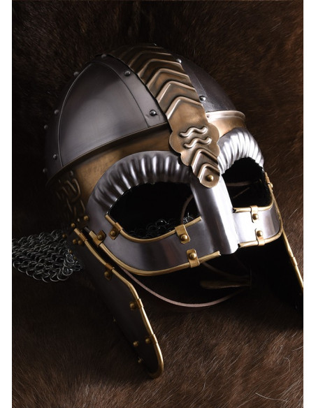 Beowulf medieval helmet with visor