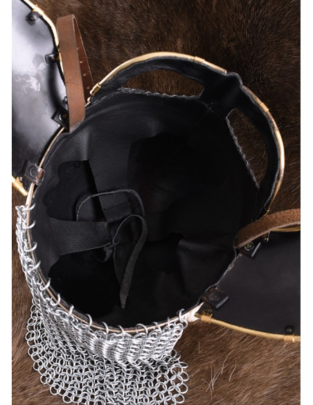 Beowulf medieval helmet with visor