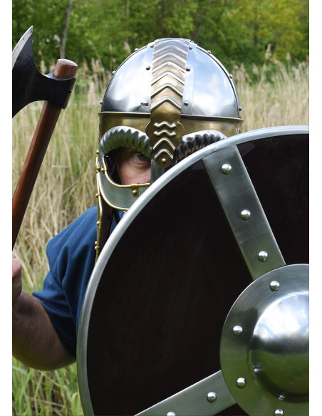 Beowulf medieval helmet with visor