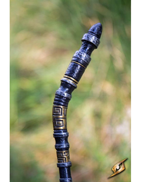 Black mystical magic wand