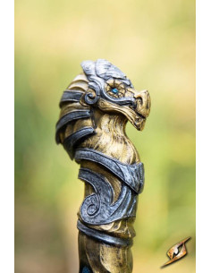 Faust mystical magic wand, gold finish 2