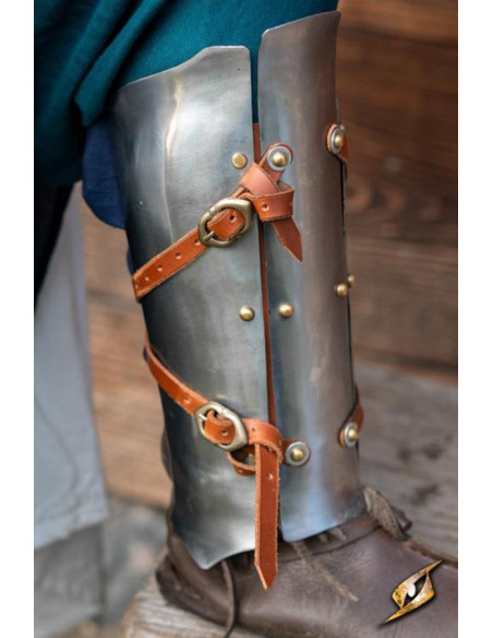 Renegade Adventurer Greaves, polished...