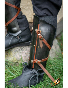 Renegade Adventurer Greaves, Epic Dark finish