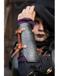 Renegade Adventurer Bracers, Epic Dark finish