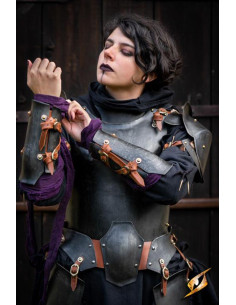 Renegade Adventurer Bracers, Epic Dark finish 2