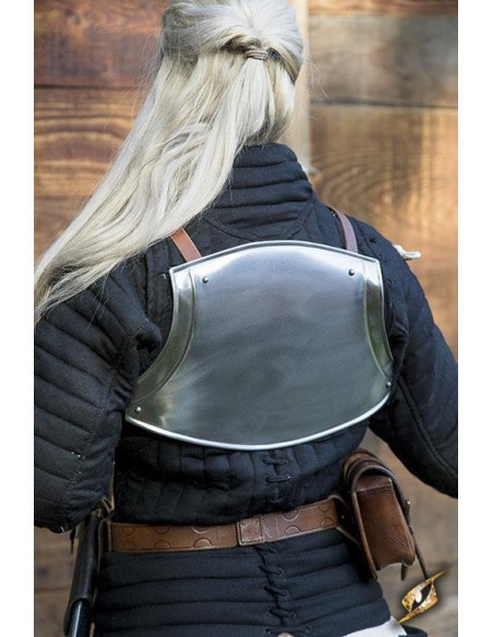 Medieval cuirass of Squire, polished...